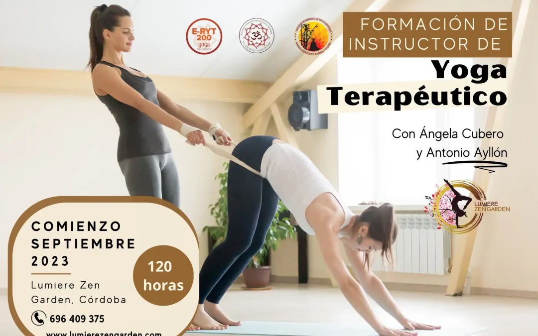 Formación de Instructor Yoga Terapéutico septiembre 2023