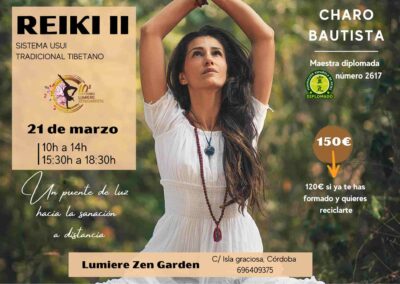 Curso de Reiki nivel II: 21 de marzo de 2026