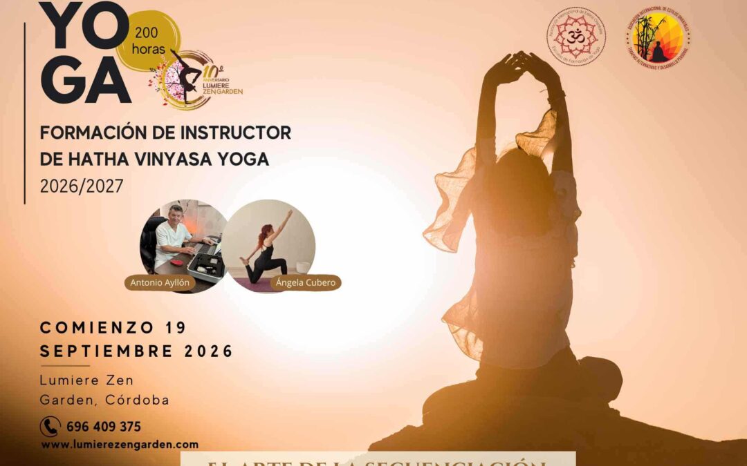 Formación de instructor de Hatha Vinyasa Yoga septiembre 2026
