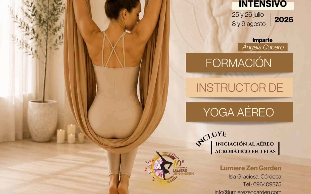 Formación de Instructor de Yoga Aéreo Córdoba 2026