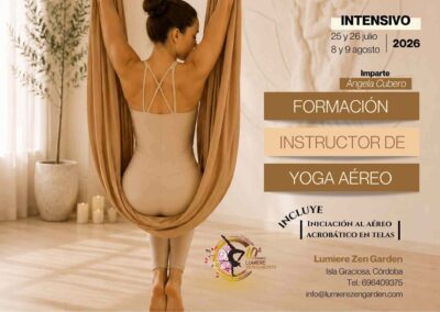 Formación de Instructor de Yoga Aéreo Córdoba 2026
