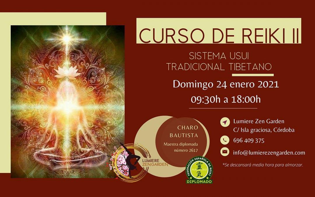 Taller de Reiki Nivel II