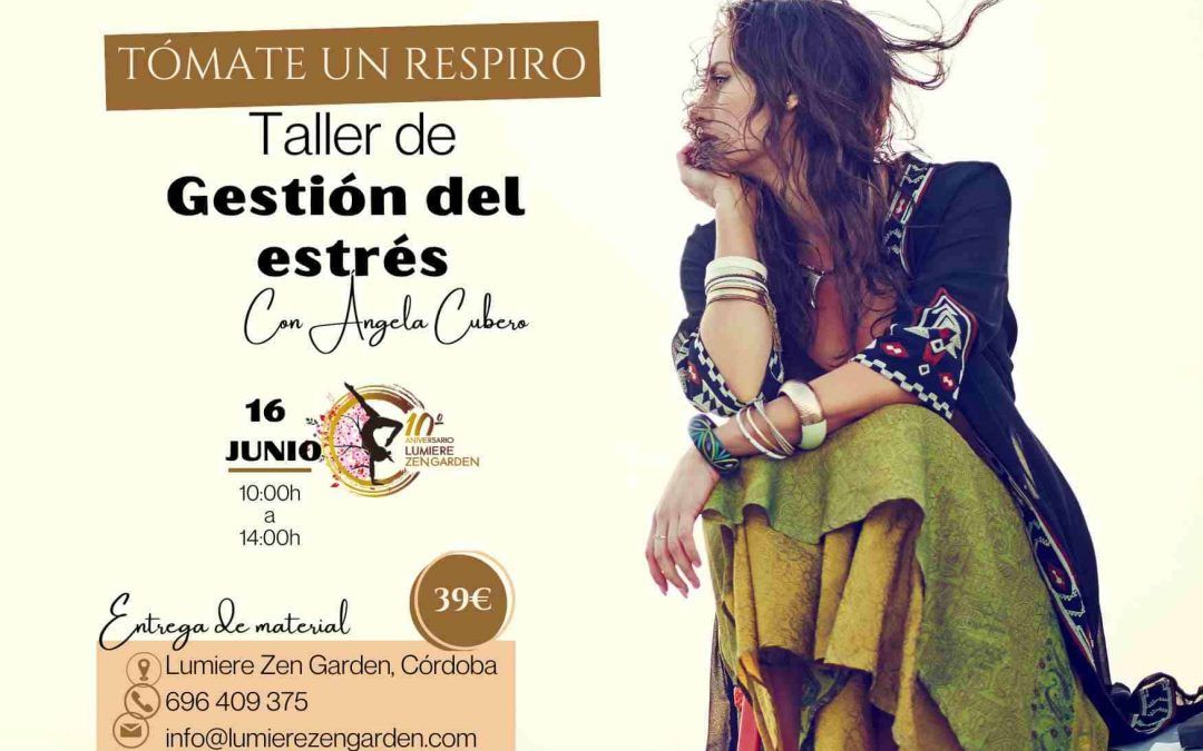 Taller de gestión del estrés: Tómate un respiro