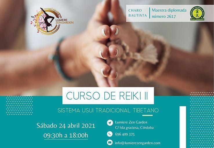Taller de Reiki II: 24 de abril 2021
