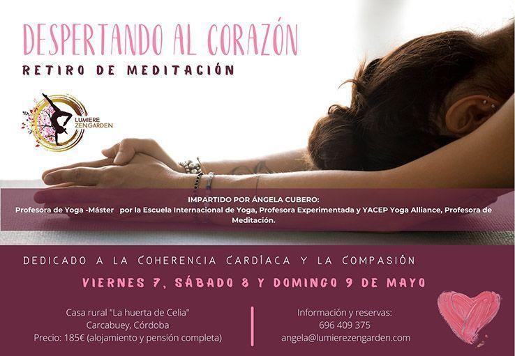 Retiro de meditación «Despertando al corazón: mayo 2021