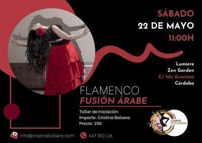 Taller de fusión flamenco – árabe: 22 de mayo de 2021