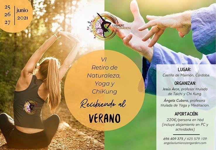 Retiro «Recibiendo al verano» del 25 al 27 de junio