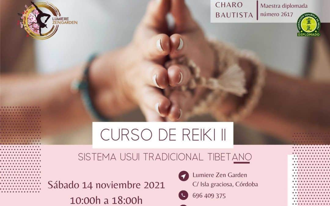 Taller de Reiki II: 14 de noviembre 2021