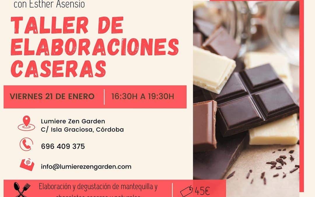 Taller de elaboraciones caseras