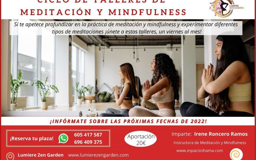 Ciclo de talleres de Meditación y Mindfulness