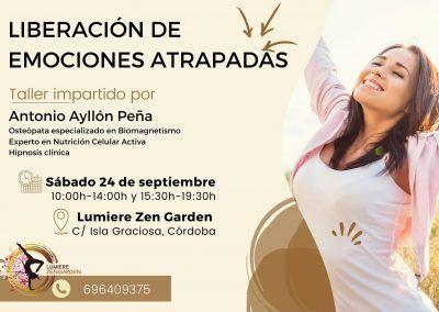 Liberación de emociones atrapadas: 24 de septiembre de 2022