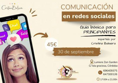 Taller de comunicación en redes sociales
