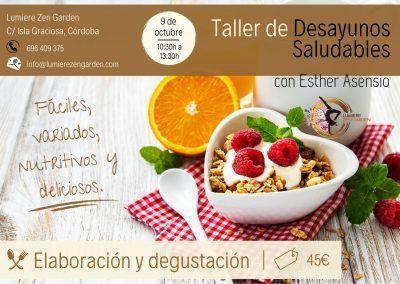 Taller de desayunos saludables
