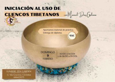 Taller de iniciación al uso de los cuencos tibetanos