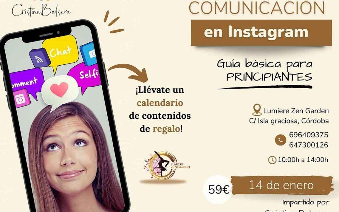 Taller de comunicación en instagram: guía básica para principiantes