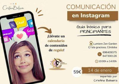 Taller de comunicación en instagram: guía básica para principiantes