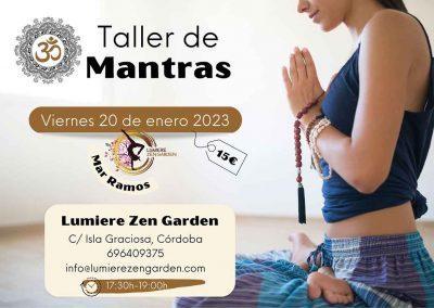 Taller de Mantras: 20 de enero
