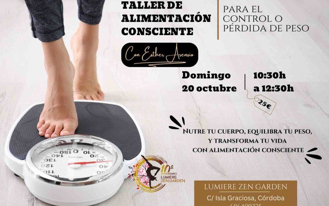 Taller de alimentación consciente: 20 de octubre